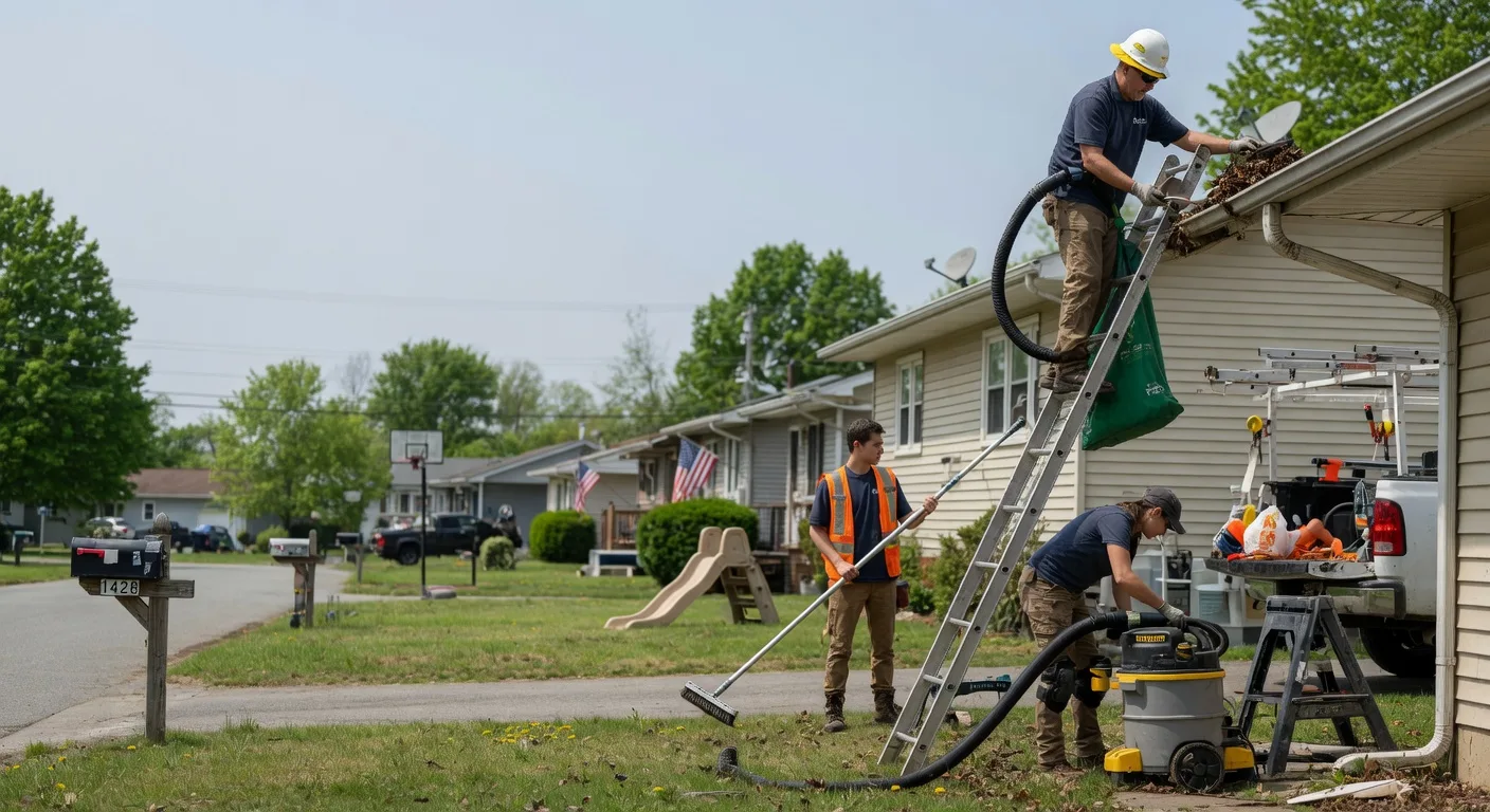 Gutter Installation in North Salem, IN near me